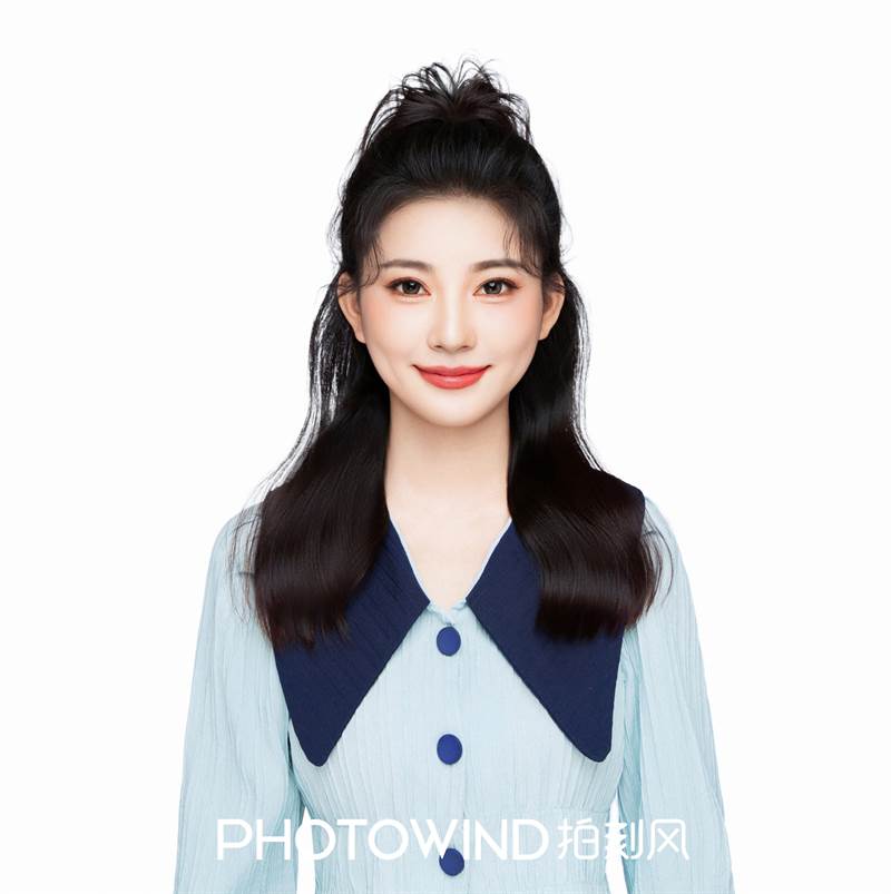 女士证件照002